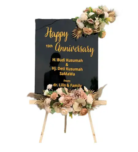 Papan Bunga Akrilik Duren Sawit