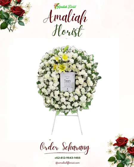 Krans Bunga Duka Duren Sawit